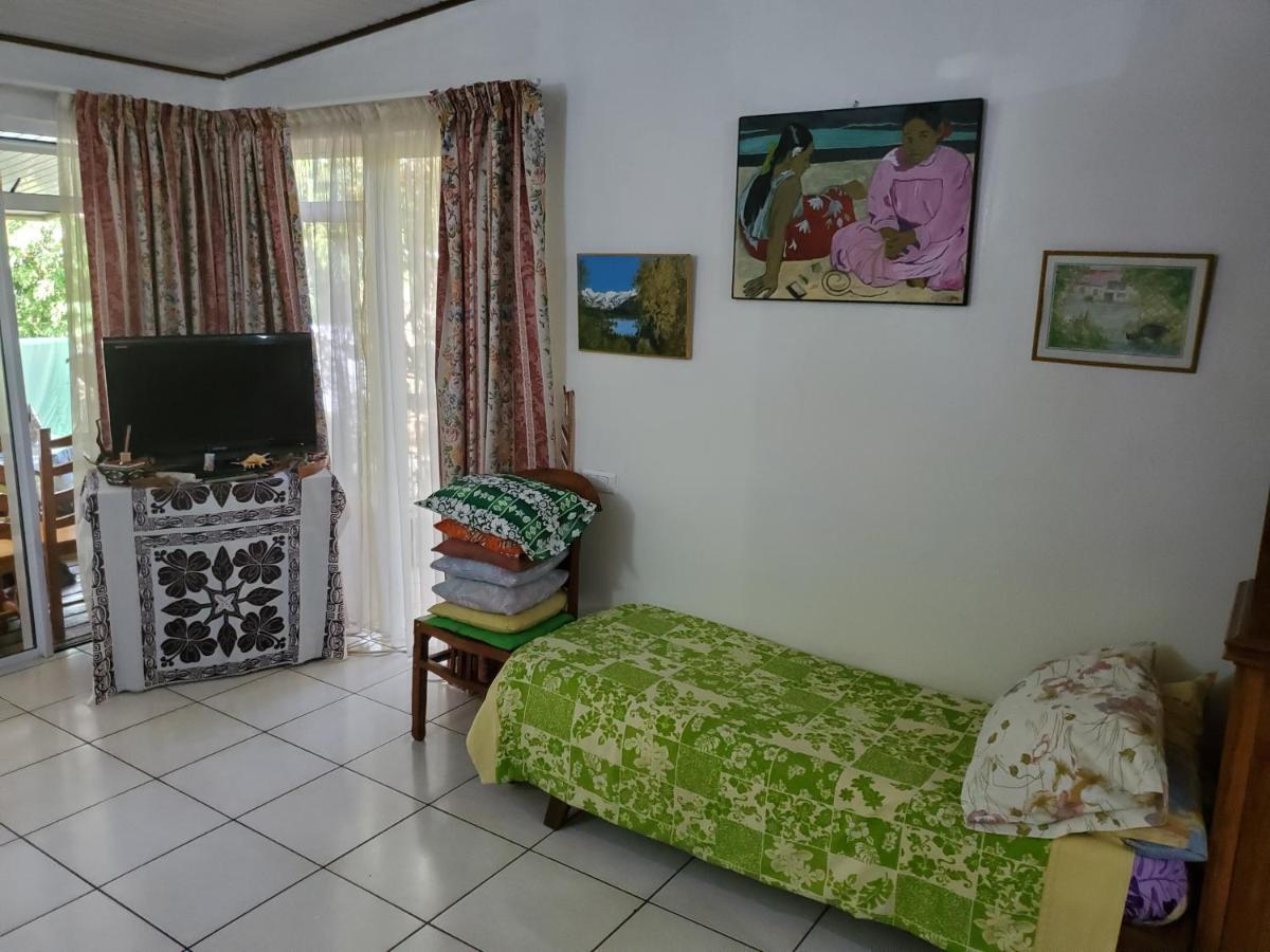 Sweet Mini Dortoir Sur Notre Terrasse Couverte Pour Vos Transits Entre Deux Vols By Kohutahia Lodge, 7 Min By Car To Airport And Town 파페에테 외부 사진